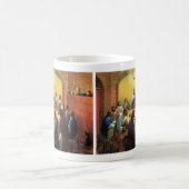ヴィンテージ宗教、イエス・キリストとの最後の晩餐 コーヒーマグカップ (中央)