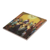 ヴィンテージ宗教、イエス・キリストとの最後の晩餐 タイル (側面)