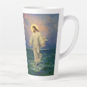 ヴィンテージ宗教、イエス・キリストは水の歩くである カフェラテマグ (右)