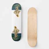 ヴィンテージ宗教、イエス・キリストは水の歩くである スケートボード (正面)