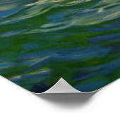 ヴィンテージ宗教、イエス・キリストは水の歩くである ポスター (角)