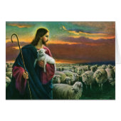 ヴィンテージ宗教、キリストの羊の群れ (正面横)