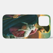 ヴィンテージ宗教、キリストは良い羊飼いと羊の群れ Case-Mate iPhoneケース (裏面 (横))