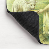 ヴィンテージ宗教、ビクトリアン子羊とイースターエンジェル マウスパッド (コーナー)