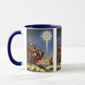 ヴィンテージ宗教、ベツレヘムの星を持つ賢者 マグカップ (左)