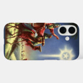 ヴィンテージ宗教、ベツレヘムの星を持つ賢者 Case-Mate iPhoneケース (裏面 (横))