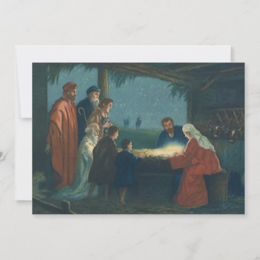 ヴィンテージ宗教、羊飼いの崇拝 (正面)