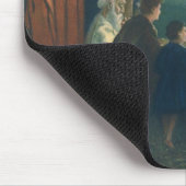 ヴィンテージ宗教、羊飼いの崇拝 マウスパッド (コーナー)