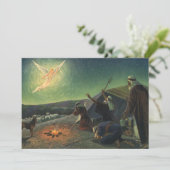 ヴィンテージ宗教、羊飼いへの受胎告知 (スタンド正面)