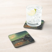 ヴィンテージ宗教、羊飼いへの受胎告知 コースター (右側)