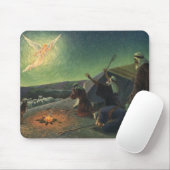 ヴィンテージ宗教、羊飼いへの受胎告知 マウスパッド (マウス)