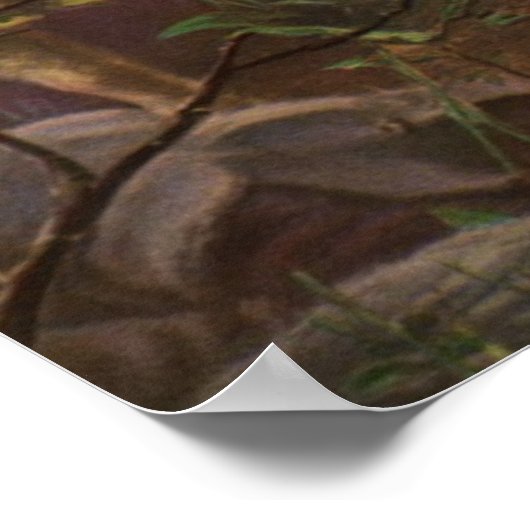 ヴィンテージ宗教、良い羊飼いの群れ ポスター (角)