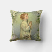 ヴィンテージ宗教、良い羊飼いキリスト クッション (裏面)