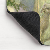 ヴィンテージ宗教、良い羊飼いキリスト マウスパッド (コーナー)