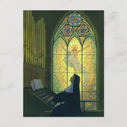 ヴィンテージ宗遊教修道院 ポストカード (正面)