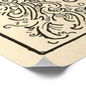 ヴィンテージ宝島海賊地図(1915) ポスター (角)