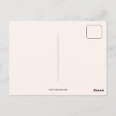 ヴィンテージ実在ワッフルとパンケーキハウス ポストカード (裏面)