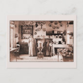 ヴィンテージ実在ワッフルとパンケーキハウス ポストカード (正面)