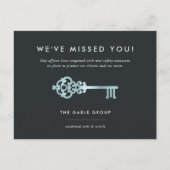 ヴィンテージ実在鍵事業の再開 ポストカード (正面)