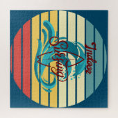 ヴィンテージ室内サーフィン ジグソーパズル (横)