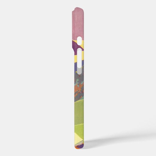 ヴィンテージ家族のバケーション、山でのピクニック Case-Mate iPhoneケース (裏面 / 左)