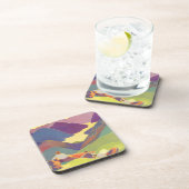 ヴィンテージ家族休暇、山の中でのピクニック コースター (右側)