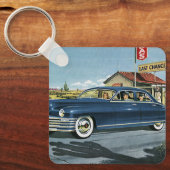 ヴィンテージ家族旅行、ラストチャンスガスステーション キーホルダー (正面)