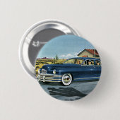 ヴィンテージ家族旅行、ラストチャンスガスステーション 缶バッジ (正面&裏面)