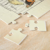 ヴィンテージ家畜化された動物byアドルフミロ ジグソーパズル (側面)