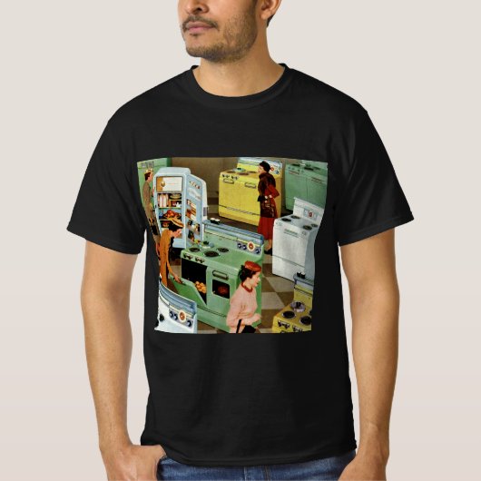 ヴィンテージ家電ショールームストアビジネス小売 Tシャツ (正面)