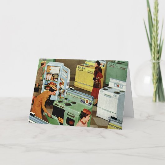 ヴィンテージ家電ショールーム店ビジネス小売 カード (正面)