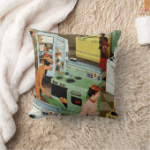 ヴィンテージ家電ショールーム店ビジネス小売 クッション (ブランケット)