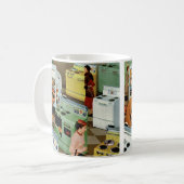 ヴィンテージ家電ショールーム店ビジネス小売 コーヒーマグカップ (正面左)