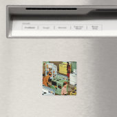 ヴィンテージ家電ショールーム店ビジネス小売 マグネット (インサイチュ (食洗機))