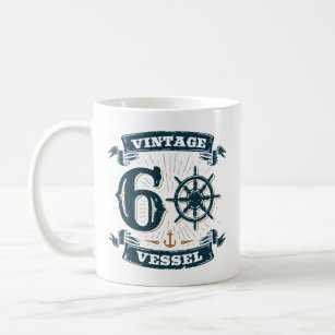 ヴィンテージ容器60誕生日60歳 コーヒーマグカップ