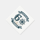 ヴィンテージ容器60誕生日60歳 スタンダードカクテルナプキン (角)