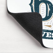 ヴィンテージ容器60誕生日60歳 マウスパッド (コーナー)