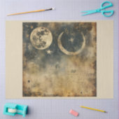 ヴィンテージ密系デザイン5 薄葉紙 (クラフト)