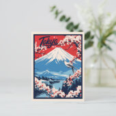 ヴィンテージ富士旅行 ポストカード (スタンド正面)