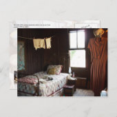 ヴィンテージ寝室 ポストカード (正面/裏面)