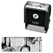 ヴィンテージ寿司作品 セルフインキングスタンプ (インサイチュ)