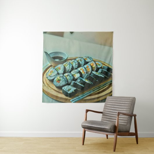 ヴィンテージ寿司作品 タペストリー (インサイチュ)