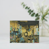 ヴィンテージ寿司作品 ポストカード (スタンド正面)