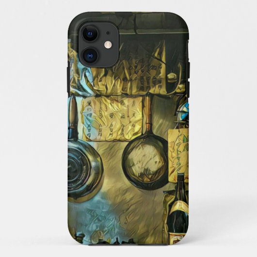 ヴィンテージ寿司作品 Case-Mate iPhoneケース (裏面)