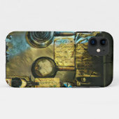 ヴィンテージ寿司作品 Case-Mate iPhoneケース (裏面(横))