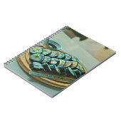 ヴィンテージ寿司絵 ノートブック (左側)