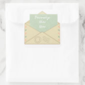 ヴィンテージ封筒とレターの発表 スクエアシール (バッグ)