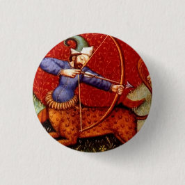 ヴィンテージ射手座中世射手 缶バッジ