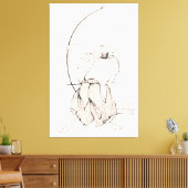 ヴィンテージ射手 キャンバスプリント (インサイチュ (リビング))