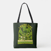 ヴィンテージ小さな恐竜のヴィンテージを育てる トートバッグ (裏面)